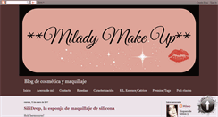 Desktop Screenshot of miladymakeup.com
